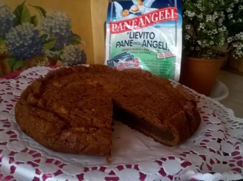 torta al caffè e cioccolato